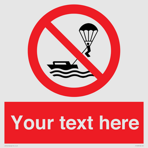 Custom No parasailing